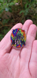 Mushrooms Acrylic Pin.