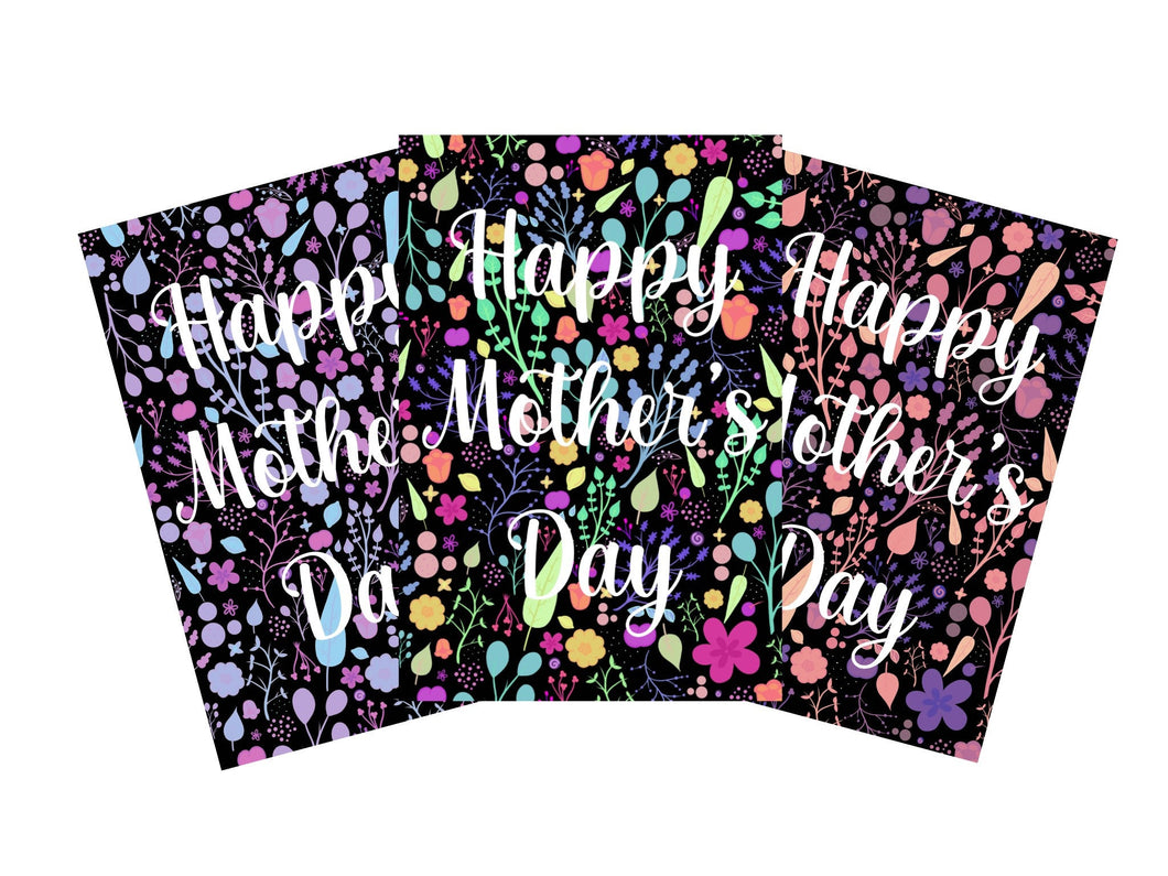 Beautiful Mother’s Day Card | Flower Greeting Card | For Mum Mom