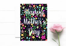 Load image into Gallery viewer, Beautiful Mother’s Day Card | Flower Greeting Card | For Mum Mom