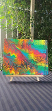 Load image into Gallery viewer, Original Painting | Fluid Art | Abstract | Rainbow | Acrylic | Trippy | Psychedelic | Canvas | Wall art | Artwork