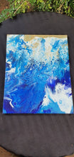 Load image into Gallery viewer, Ocean Painting | Fluid Art | Abstract | Ocean Sea Painting | Acrylic | Trippy | Beach Painting | Canvas | Wall art | Art