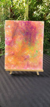 Load image into Gallery viewer, Fluorescent Abstract Painting | Fluid Art Rainbow Acrylic