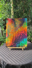 Load image into Gallery viewer, Amazing Rainbow Fluidart Painting. Abstract Painting. Fluid Art Rainbow Acrylic