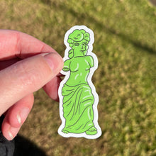 Load image into Gallery viewer, Gummi Venus De Milo Sticker. Funny Vinyl Sticker