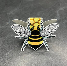 Load image into Gallery viewer, Bee Magnetic Bookmark. Book Lover. Teachers Gift.