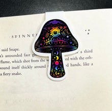 Load image into Gallery viewer, Mushroom Magnetic Bookmark. Book Lover. Teachers Gift. Beautiful Colourful Mushroom