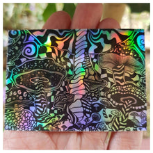 Load image into Gallery viewer, Holographic Sticker | Trippy Mushroom Artwork.