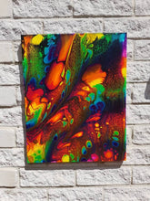 Load image into Gallery viewer, Abstract Painting | Fluid Art Rainbow Acrylic