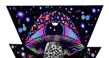 Load image into Gallery viewer, Mushroom Galaxy Eyeball Spaceship Print A3, A4, A5 or 4”x6” Trippy art poster