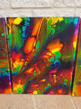 Load image into Gallery viewer, Abstract Painting | Fluid Art Rainbow Acrylic