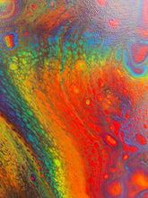 Load image into Gallery viewer, Fluid Art Acrylic Painting | Abstract | Psychedelic Trippy | Canvas