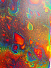 Load image into Gallery viewer, Fluid Art Acrylic Painting | Abstract | Psychedelic Trippy | Canvas