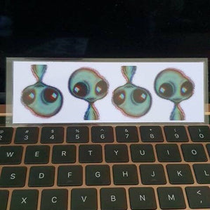 Cute Alien Bookmark