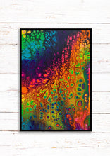 Load image into Gallery viewer, Fluid Art Painting Print | Trippy Art Poster | Psychedelic Art | Abstract Painting (unframed)