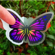 Load image into Gallery viewer, Beautiful Butterfly Sticker. Waterproof Sticker. Laptop Sticker. Water Bottle Sticker. High quality Butterfly Sticker