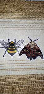 Clear Bee Sticker. Waterproof Bee Sticker. Laptop Sticker. Bee Kind. Save The Bees. High quality Sticker