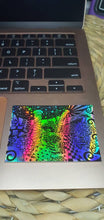 Load image into Gallery viewer, Holographic Mushroom Sticker | Trippy Artwork.