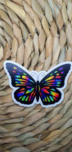 Load image into Gallery viewer, Butterfly Sticker. Clear Sticker. Waterproof Sticker. Laptop Sticker. Water Bottle Stickers.  High quality Trippy Sticker