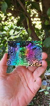 Load image into Gallery viewer, Holographic Mushroom Sticker | Trippy Artwork.