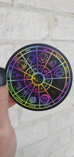 Load image into Gallery viewer, Circle Zodiac Signs Sticker. Star Sign Stickers. Waterproof Vinyl Sticker. Laptop Slaps Water bottle Sticker