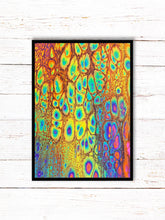 Load image into Gallery viewer, Trippy Painting Print | Cool Art Poster | Psychedelic Art | Abstract Painting (unframed)