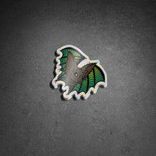 Load image into Gallery viewer, Vampire Bat Sticker. Glitter Holographic. Cute Bat. Spooky bat. Halloween Sticker