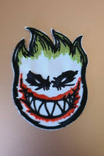 Load image into Gallery viewer, Joker Clothing Patch. Fire Iron On Patch. Embroidered Sew On Patch. Cool Patches.