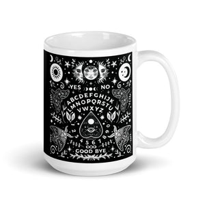 Ouija Board Sun And Moon Glossy Mug